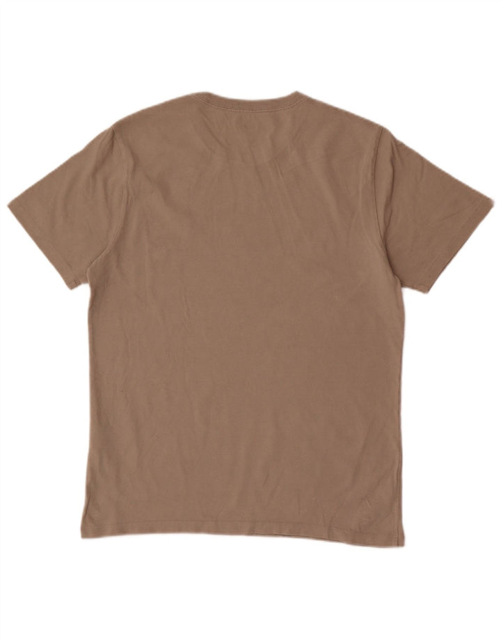 Levi's Mens Standard Fit T-Shirt Top Medium Brown Cotton