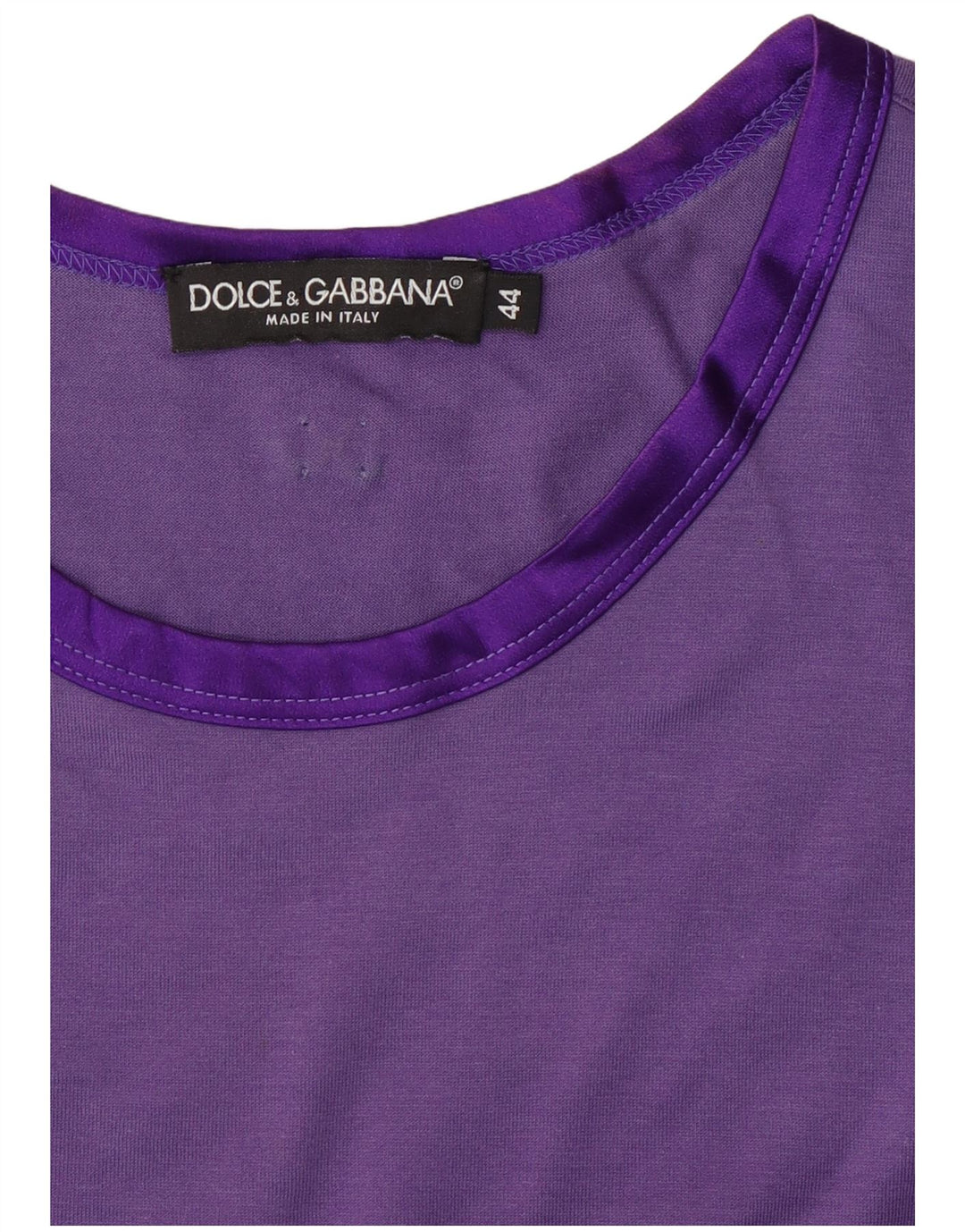 Dolce & Gabbana Womens Vest Top IT 44 Medium Purple