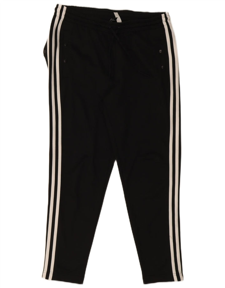 Adidas Womens Tracksuit Trousers UK 12/14 Medium  Black Polyester