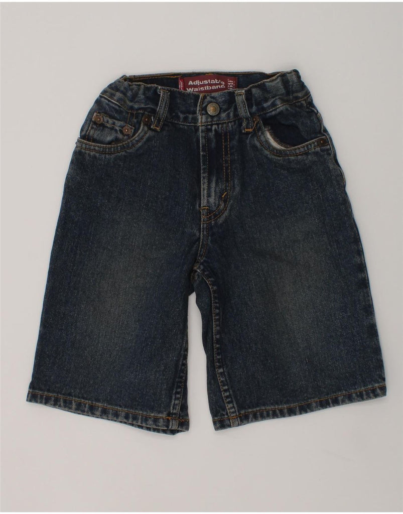 LEVI'S Boys Loose Fit Denim Shorts 6-7 Years W20  Navy Blue Cotton | Vintage Levi's | Thrift | Second-Hand Levi's | Used Clothing | Messina Hembry 