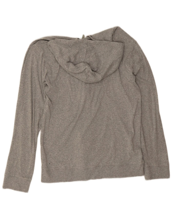 Calvin Klein Mens Zip Hoodie Sweater Medium Grey Cotton