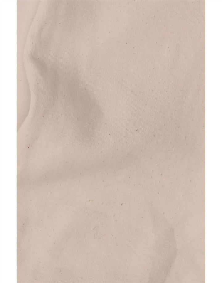 Zara Womens Tracksuit Trousers Joggers UK 8 Small  White