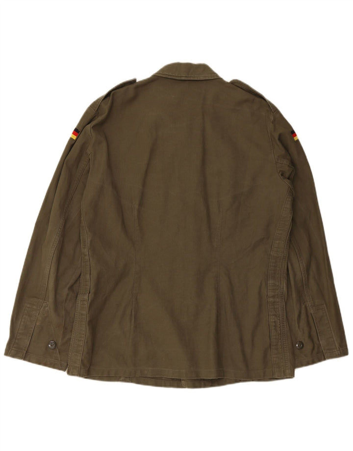 VINTAGE Mens Military Jacket UK 36 Small Green