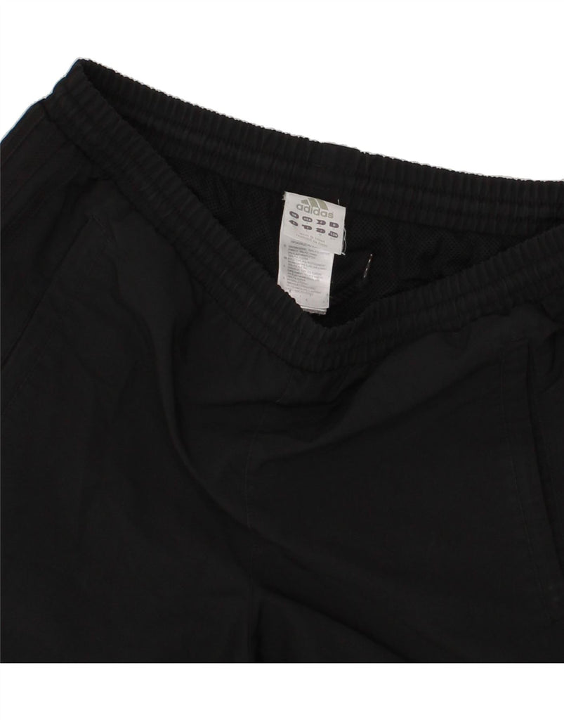 ADIDAS Mens Tracksuit Trousers Small  Black Polyester Vintage Adidas and Second-Hand Adidas from Messina Hembry 