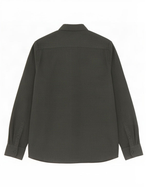 Massimo Dutti Mens Shirt Large Green