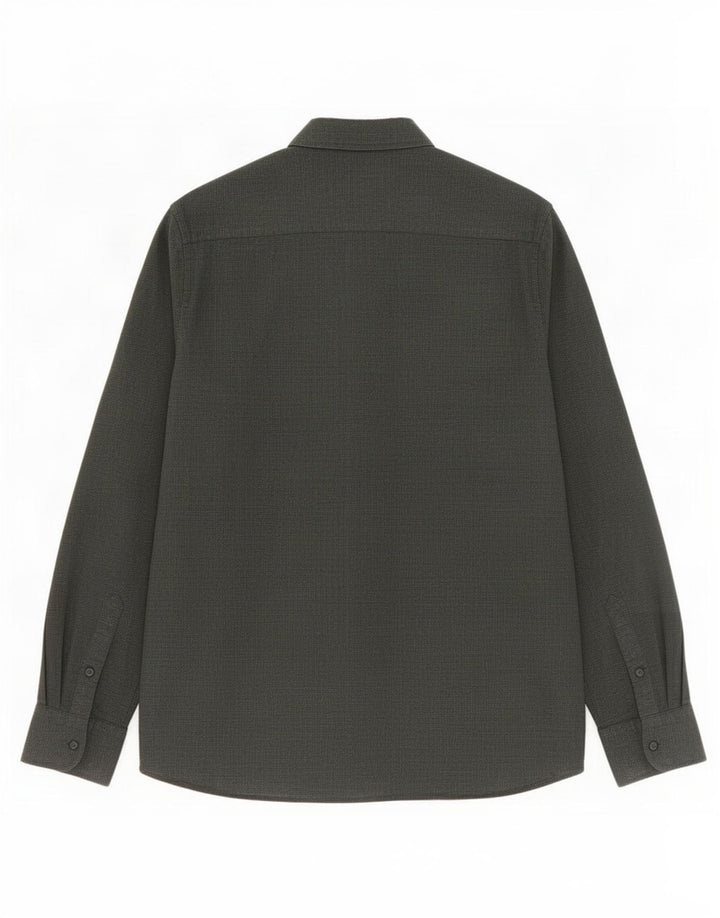 Massimo Dutti Mens Shirt Large Green