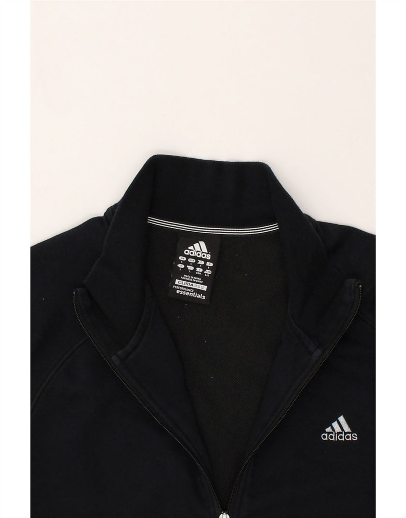 ADIDAS Mens Clima 365 Tracksuit Top Jacket Large Navy Blue Cotton | Vintage Adidas | Thrift | Second-Hand Adidas | Used Clothing | Messina Hembry 