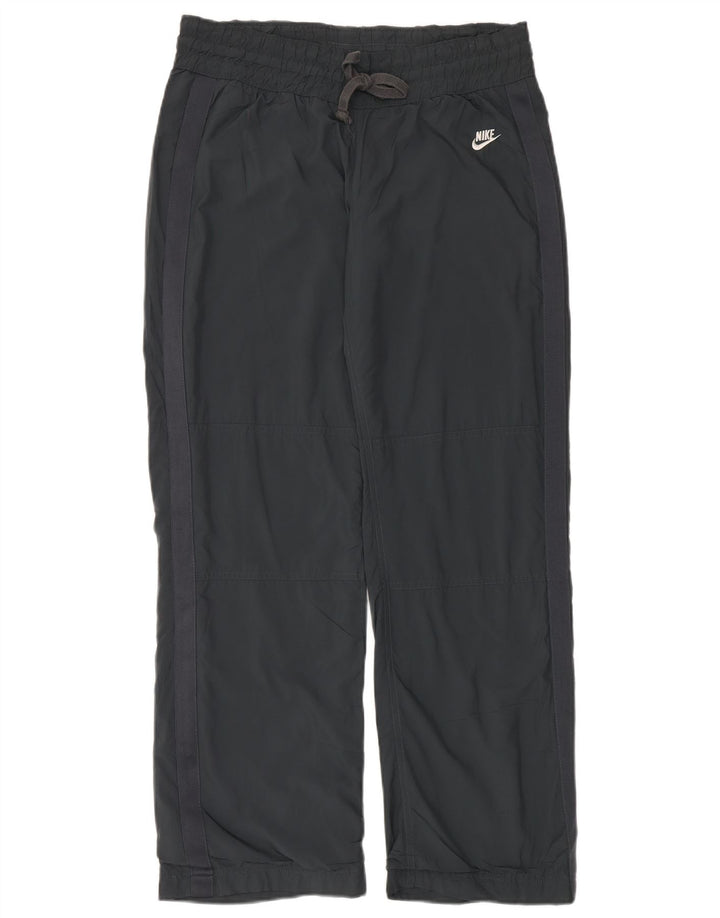 NIKE Womens Tracksuit Trousers US 8/10 Medium  Grey Polyester