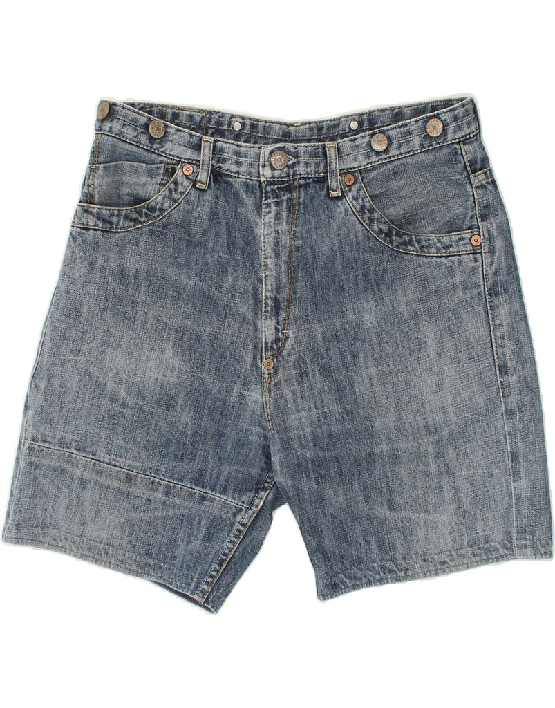 LEVI'S Mens Denim Shorts W34 Large Blue Cotton Vintage Levi's and Second-Hand Levi's from Messina Hembry 