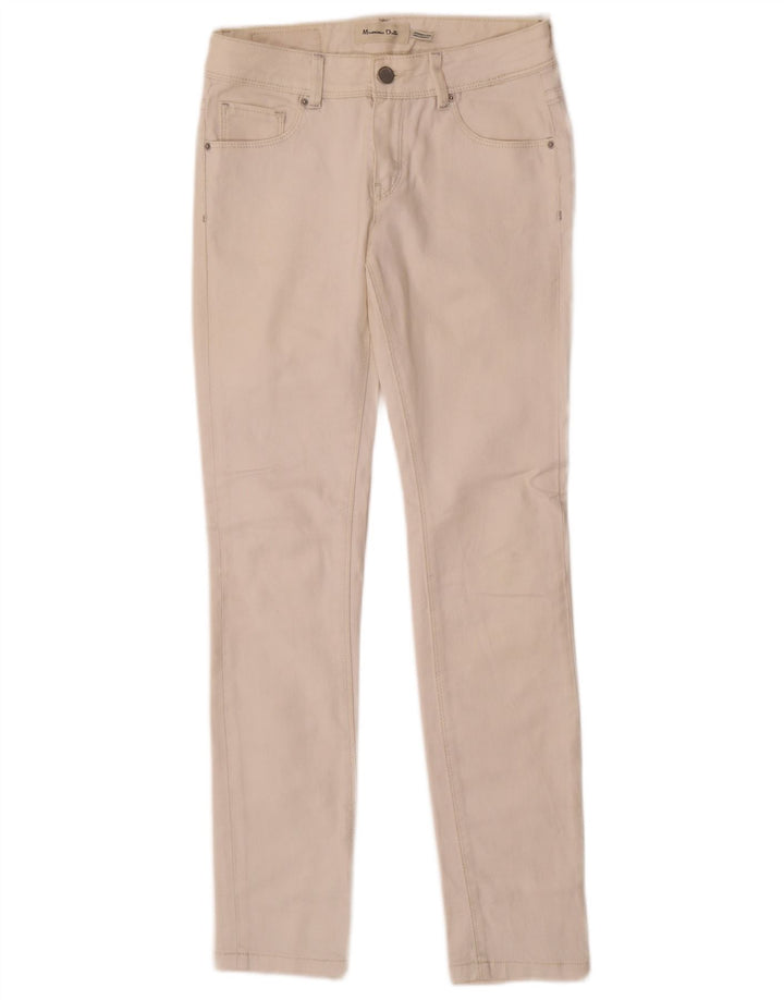 Massimo Dutti Womens Skinny Jeans W26 L28 White