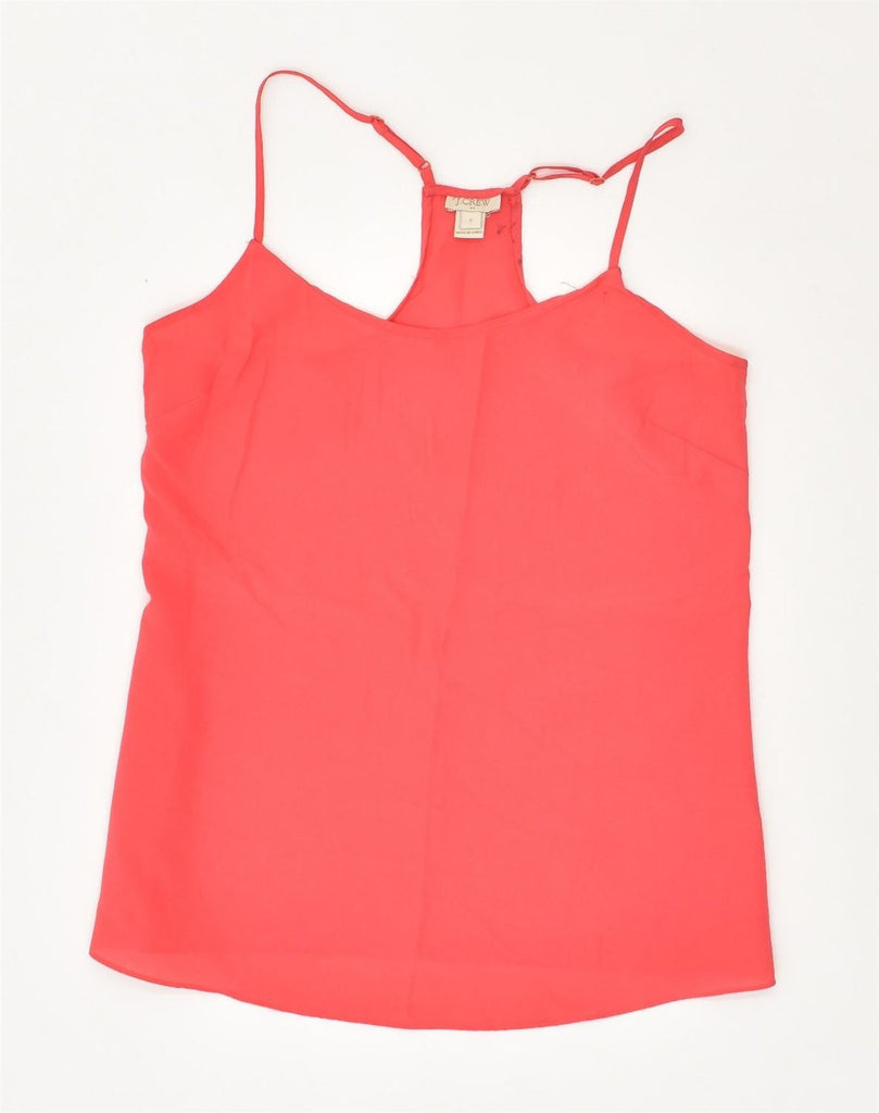 J. CREW Womens Cami Top US 0 XS Pink Polyester | Vintage J. Crew | Thrift | Second-Hand J. Crew | Used Clothing | Messina Hembry 