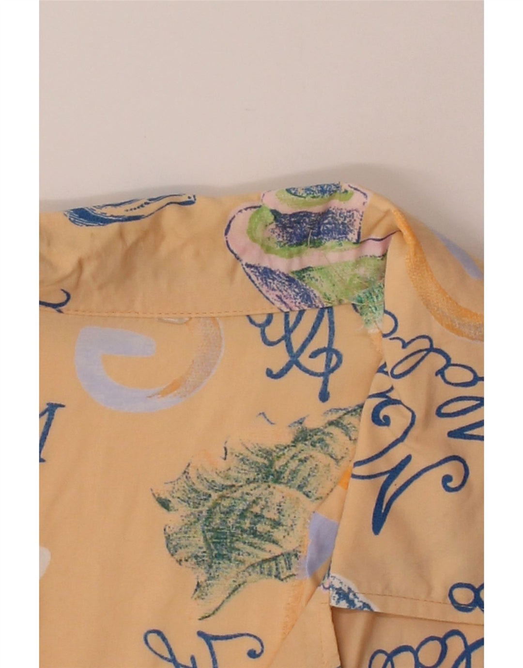 VINTAGE Womens Abstract Pattern Short Sleeve Shirt UK 18 XL Pink Vintage Vintage and Second-Hand Vintage from Messina Hembry 