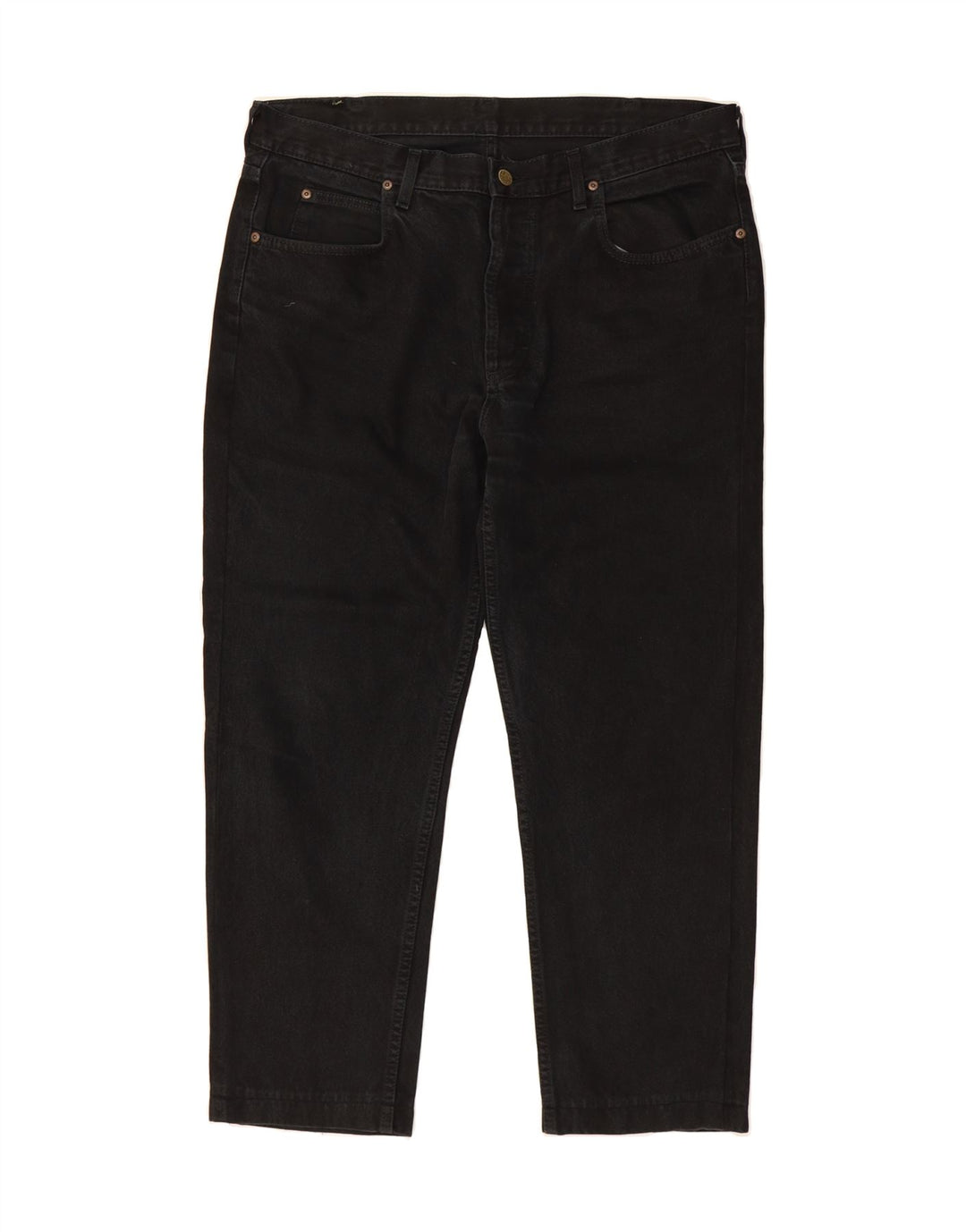 LEE Mens Cropped Jeans Size 38 W38 L26 Black Cotton Vintage Lee and Second-Hand Lee from Messina Hembry 