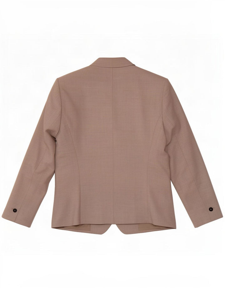 Zara Womens 1 Button Blazer Jacket EU 42 Large Grey