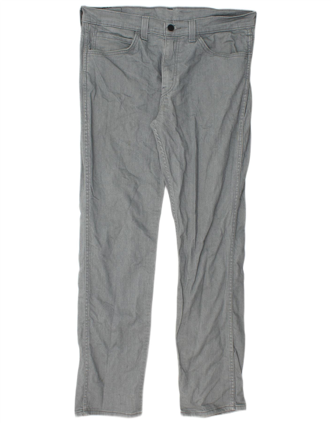 Levi's Mens 511 Slim Jeans W34 L32 Grey Cotton