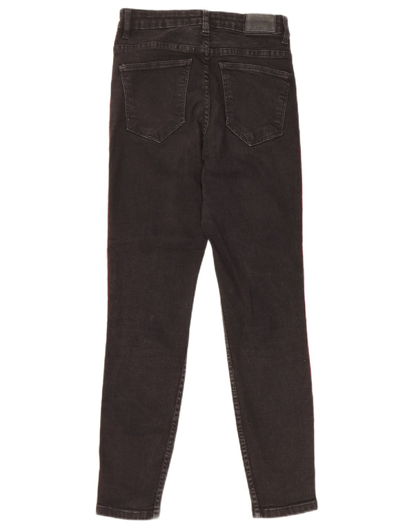 Zara Womens Trafaluc Skinny Jeans EU 38 Small W28 L26 Black Colourblock