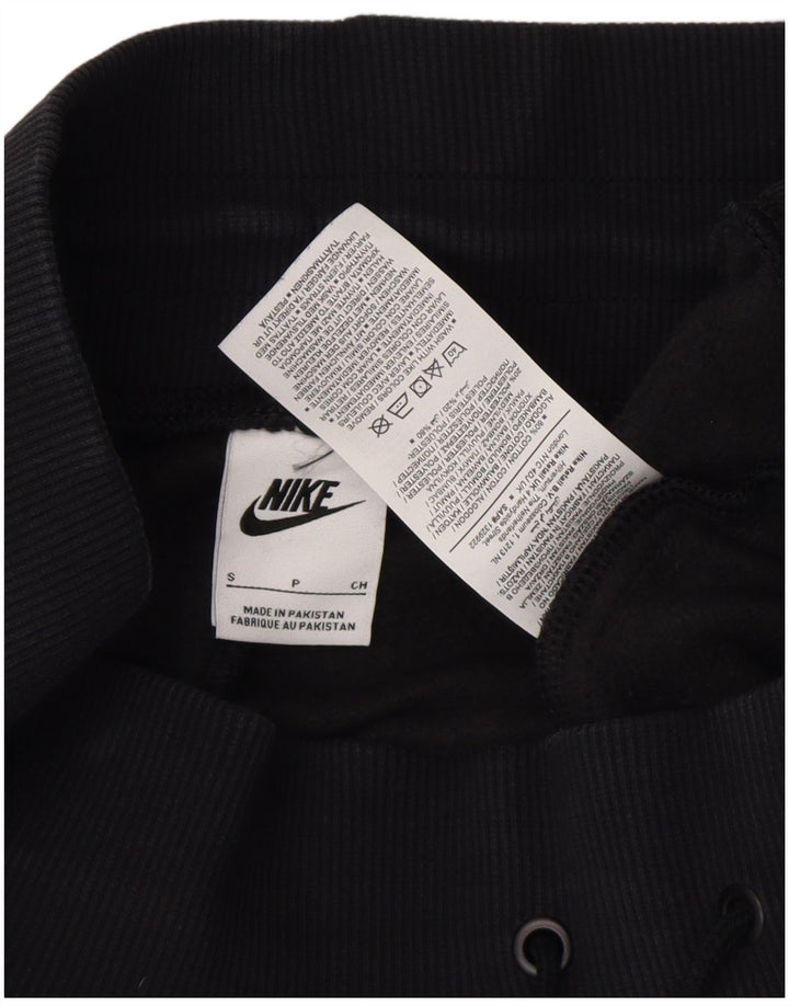 Nike Womens Tracksuit Trousers Joggers UK 10 Small Black Cotton