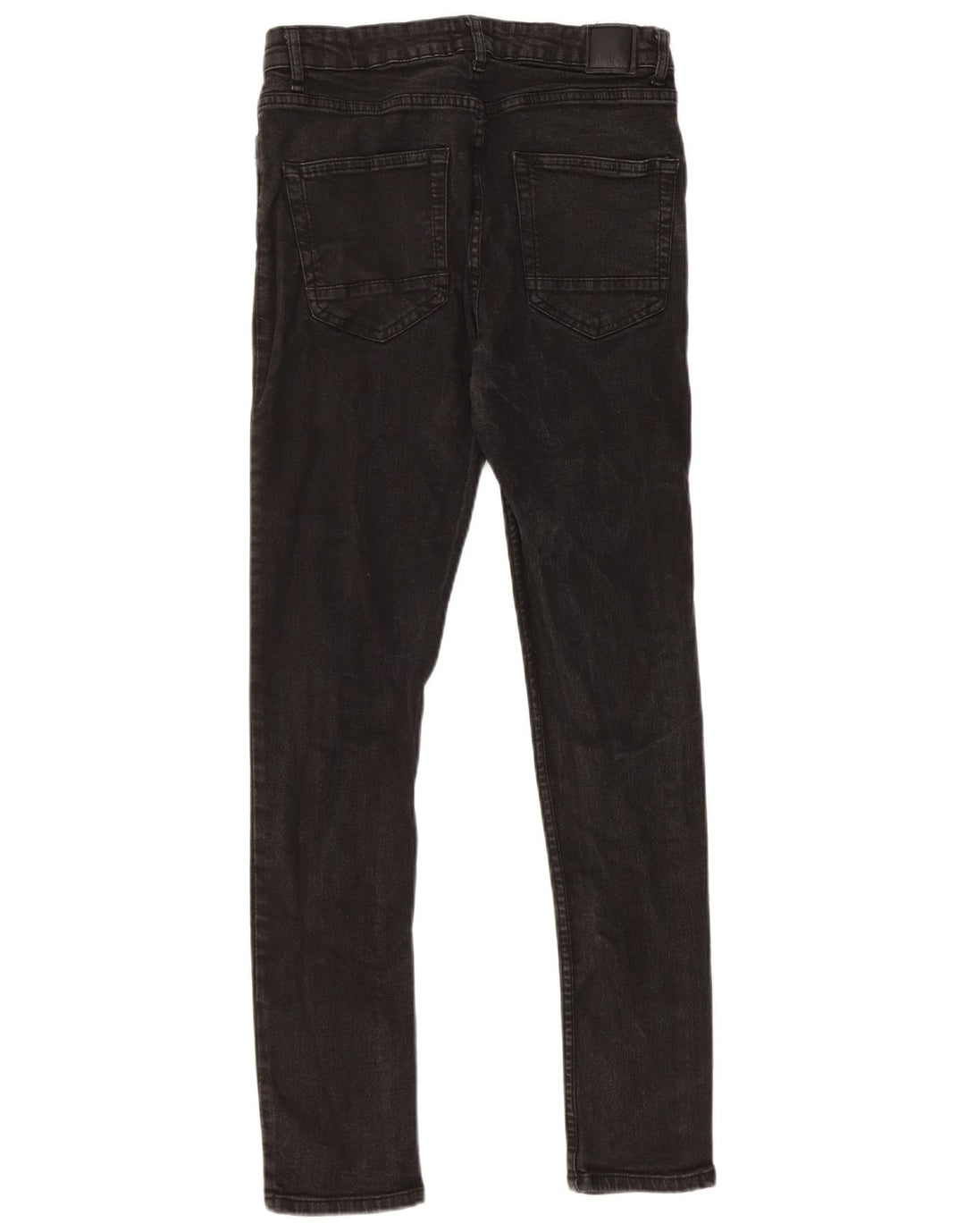 Bench Mens Skinny Jeans W32 L32 Black Cotton
