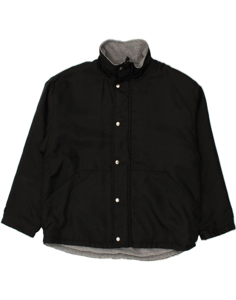INVICTA Mens Bomber Jacket UK 36 Small Black | Vintage Invicta | Thrift | Second-Hand Invicta | Used Clothing | Messina Hembry 