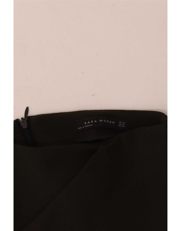 Zara Womens Mini Skirt XS W24 Green