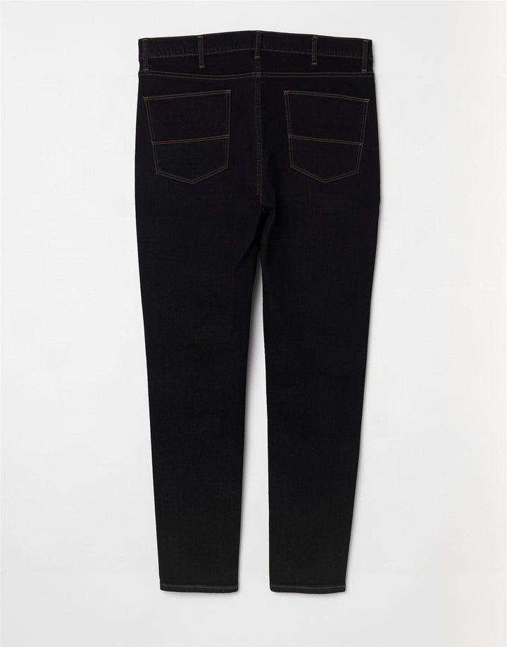 Marks & Spencer Mens Slim Jeans W36 L29 Navy Blue Cotton