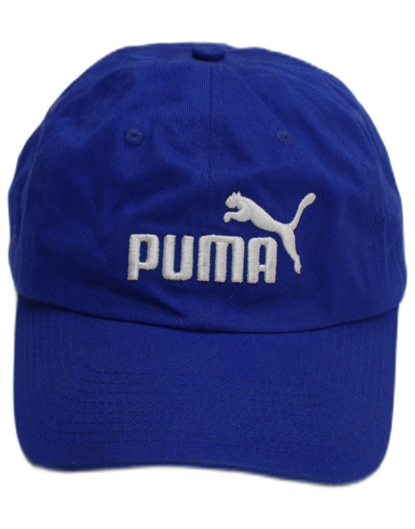 Puma Boys Graphic Baseball Cap One Size Blue Cotton