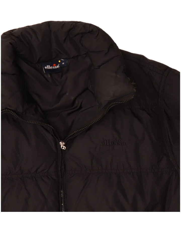 Ellesse Mens Padded Jacket UK 38 Medium Black Polyamide