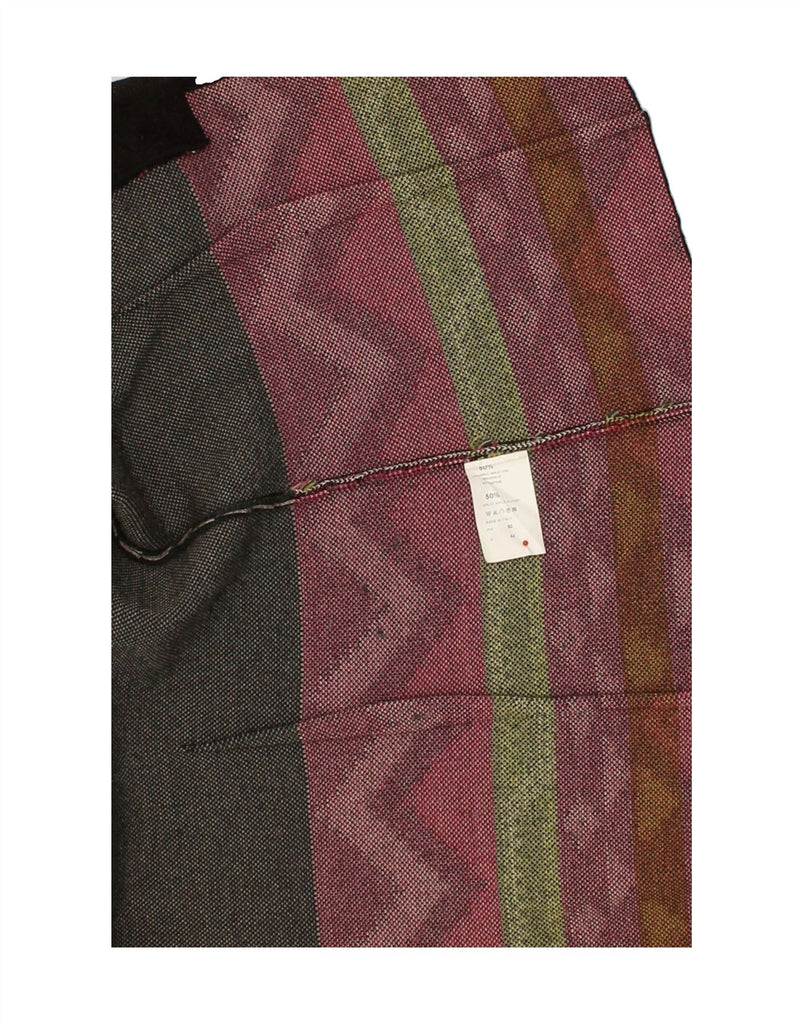 VINTAGE Womens 3 Button Blazer Jacket IT 44 Medium Multicoloured Geometric | Vintage Vintage | Thrift | Second-Hand Vintage | Used Clothing | Messina Hembry 