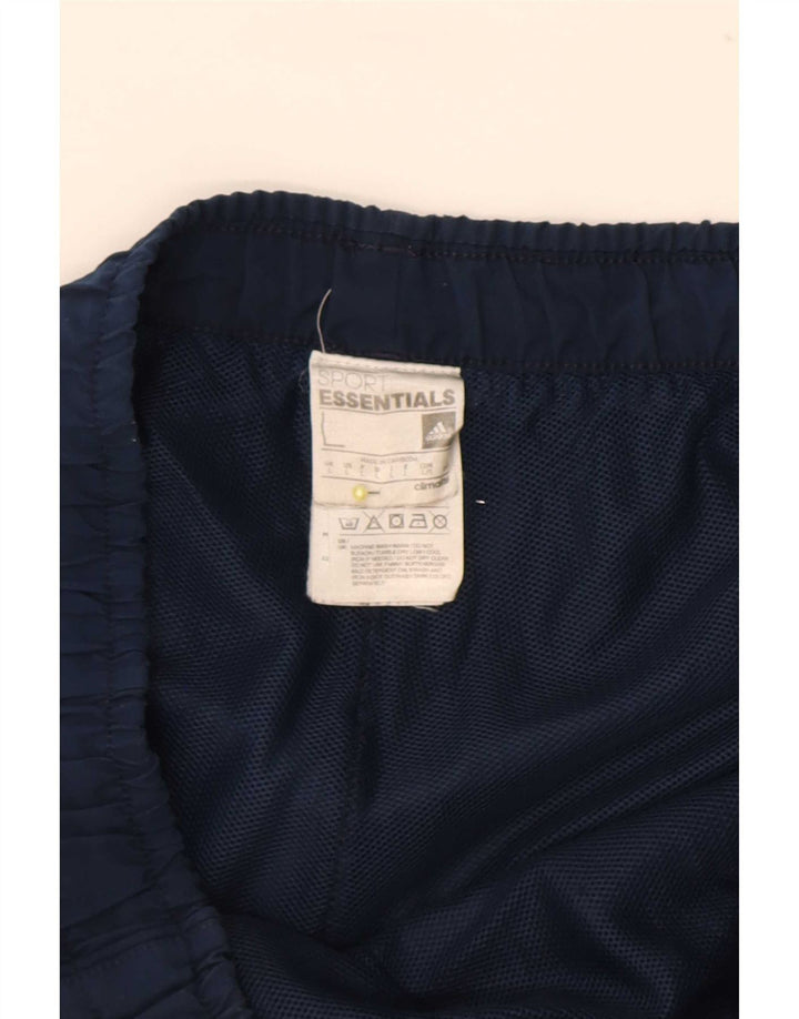 Adidas Mens Climalite Sport Shorts Large Navy Blue Polyester