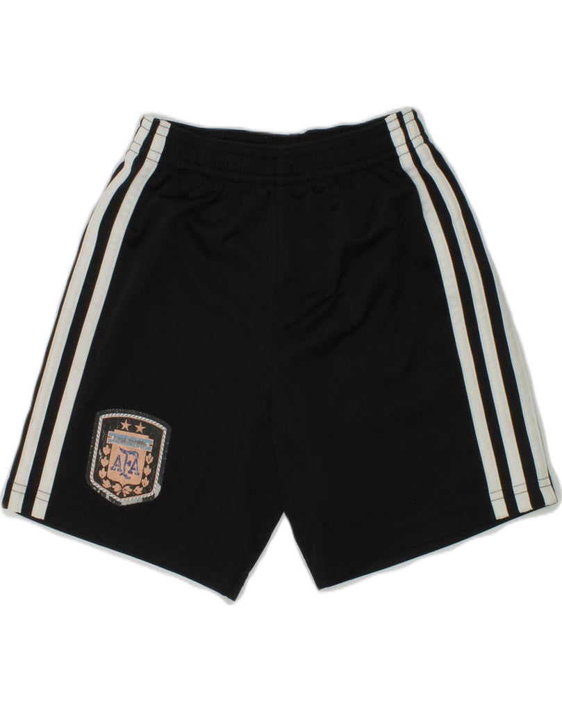 ADIDAS Boys Sport Shorts 3-4 Years Black Polyester | Vintage Adidas | Thrift | Second-Hand Adidas | Used Clothing | Messina Hembry 