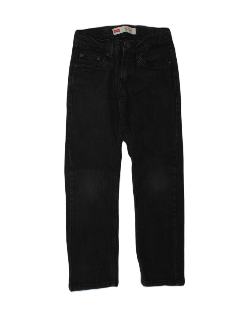 LEVI'S Boys 511 Slim Jeans 9-10 Years W25 L25  Black Cotton | Vintage Levi's | Thrift | Second-Hand Levi's | Used Clothing | Messina Hembry 