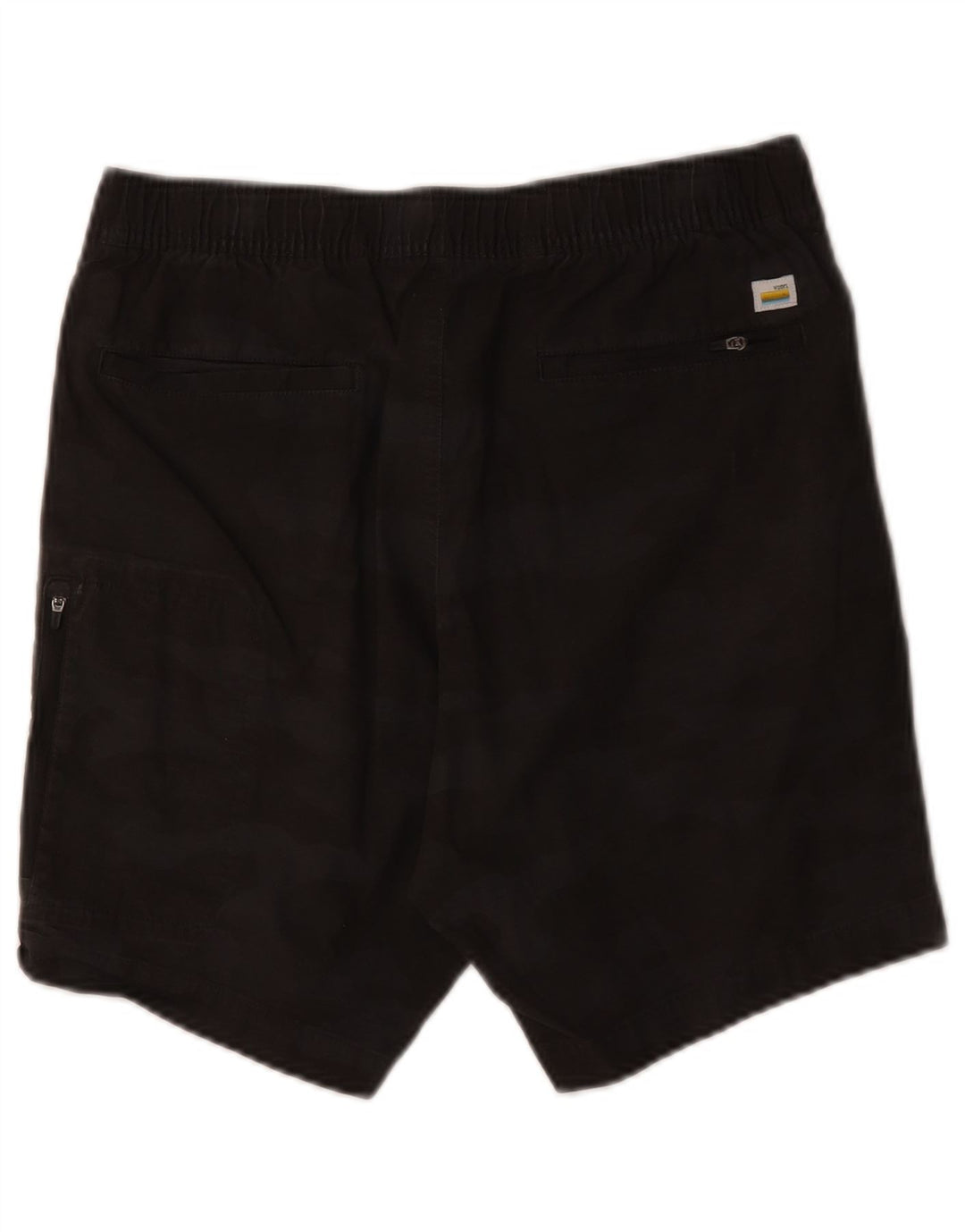 Vuori Mens Chino Shorts Medium W30 Grey Camouflage Cotton