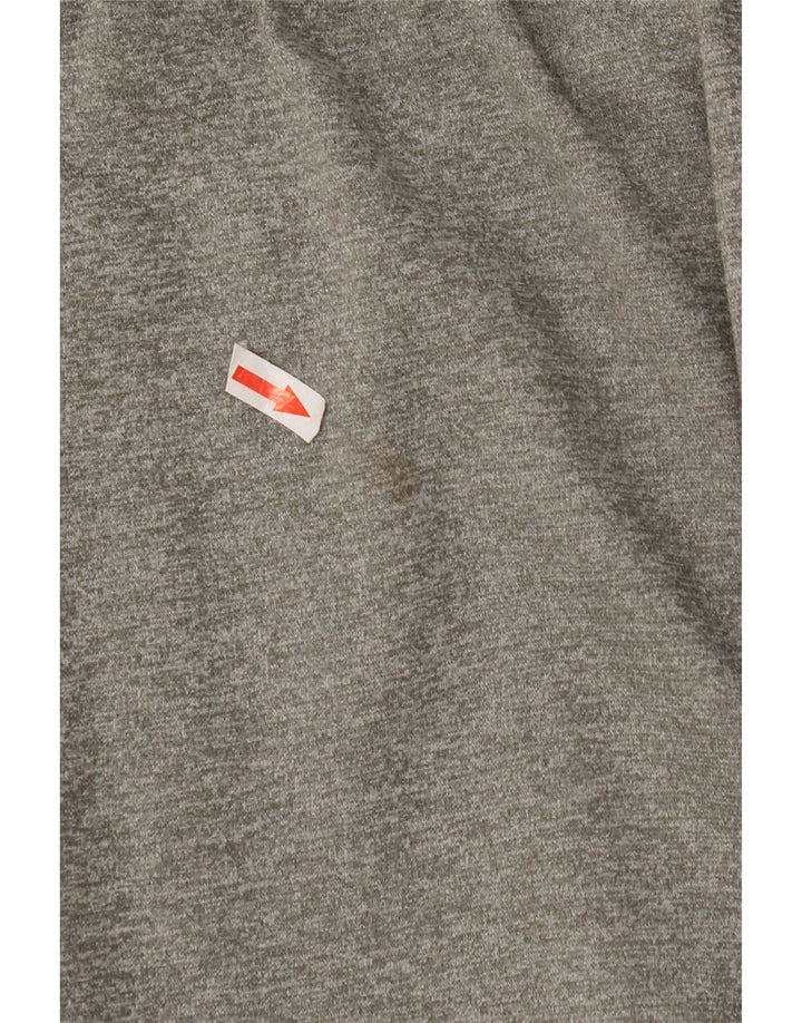 Nike Mens Dri Fit Tracksuit Trousers Joggers Large Grey Polyester