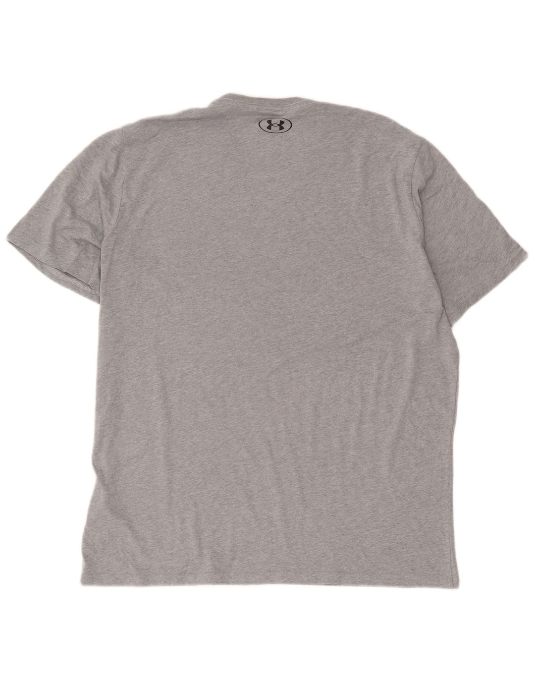 Under Armour Mens T-Shirt Top XL Grey Flecked Cotton