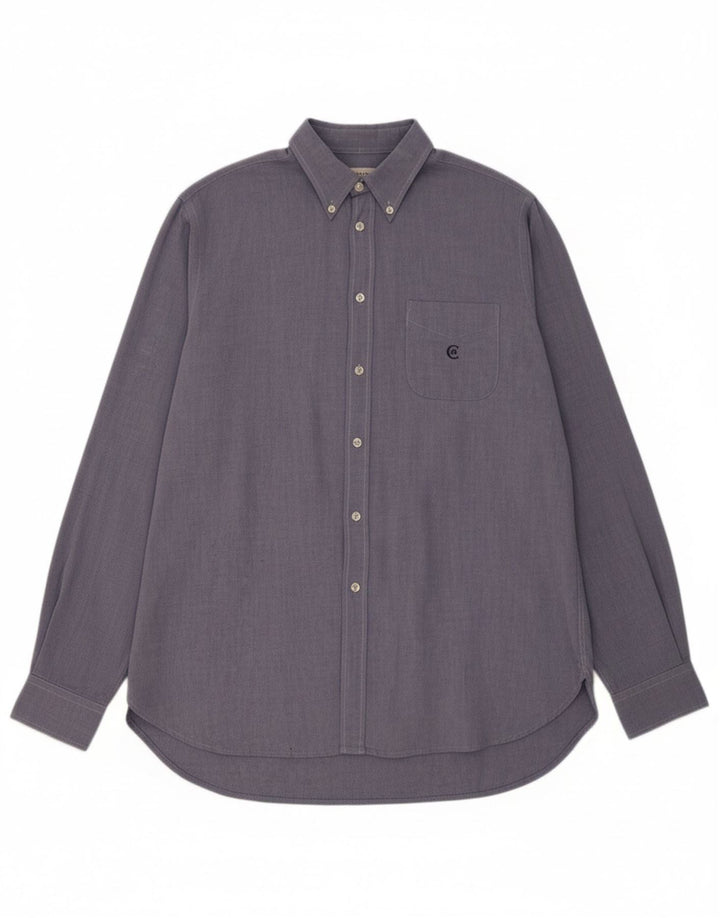 CERRUTI 1881 Mens Shirt Size 45 XL Blue