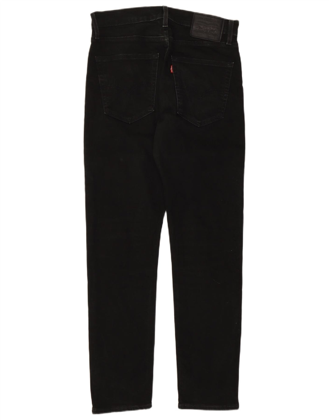 Levi's Mens 512 Tapered Slim Jeans W30 L30 Black Cotton