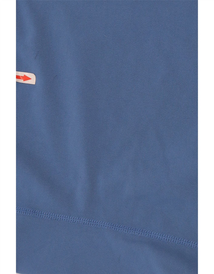 Nike Womens Graphic Vest Top UK 8 Small Blue Colourblock Polyester