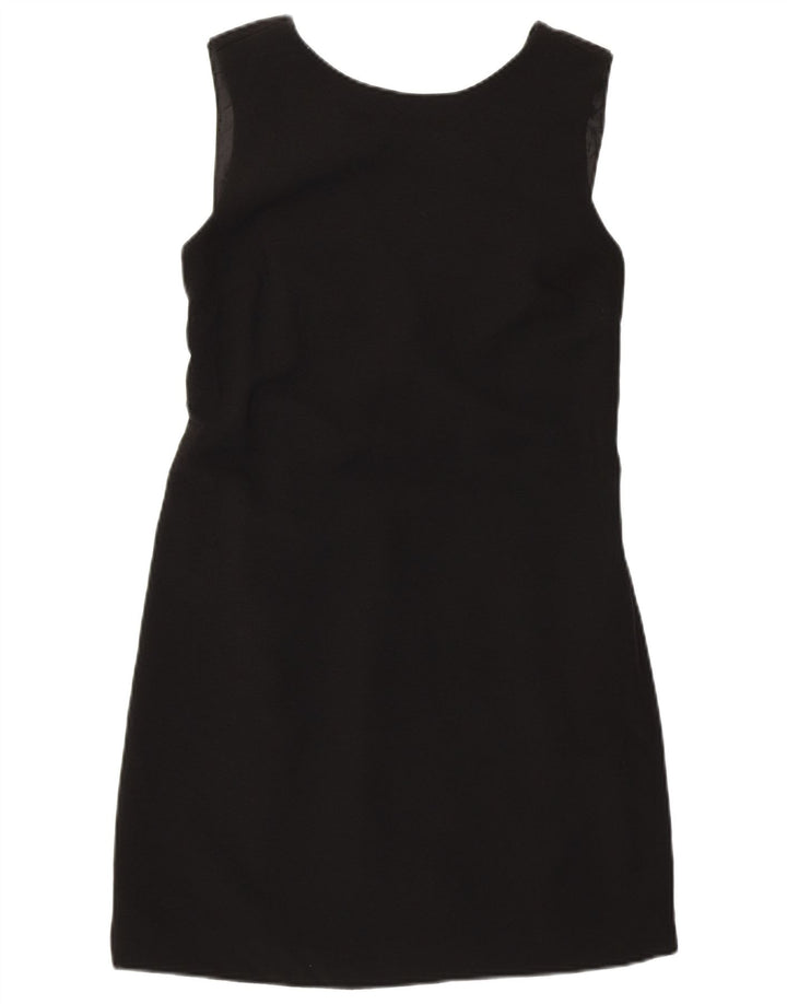 J. Crew Womens Sleeveless Sheath Dress US 2 XS Black Polyester