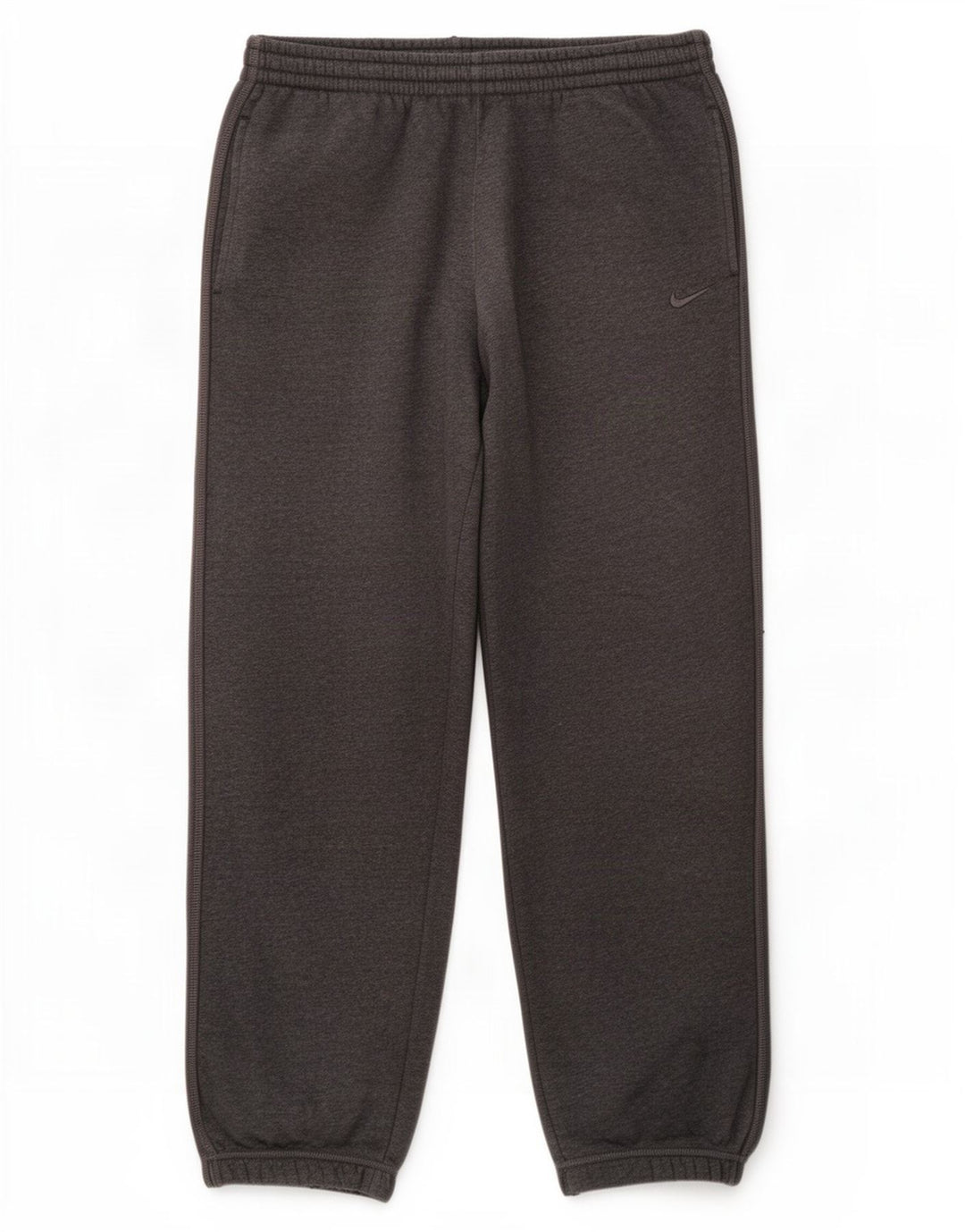 Nike Mens Tracksuit Trousers Joggers Large Grey Cotton