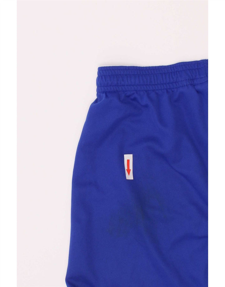Adidas Boys Climalite Sport Shorts 9-10 Years Blue Polyester