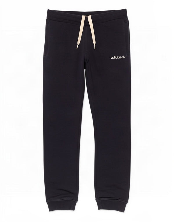 Adidas Mens Tracksuit Trousers Joggers Medium Navy Blue Cotton