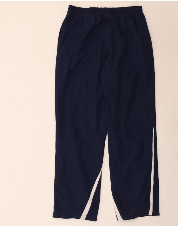 Puma Mens Italia Tracksuit Trousers Medium Navy Blue Colourblock Polyester