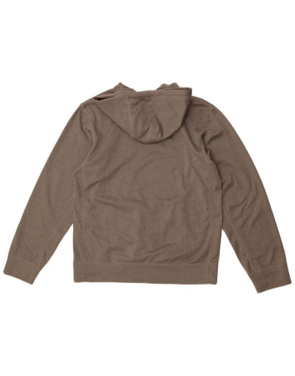 Nike Mens Therma-Fit Graphic Hoodie Jumper Small Grey Polyester