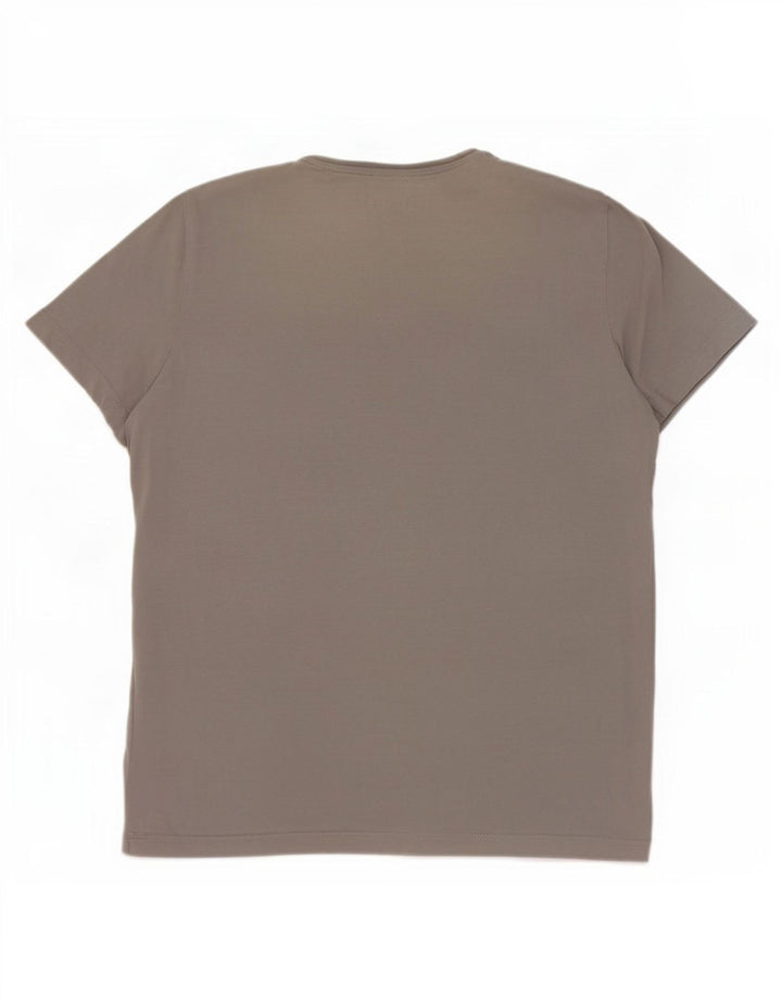 Mustang Mens Graphic T-Shirt Top XL Grey Cotton