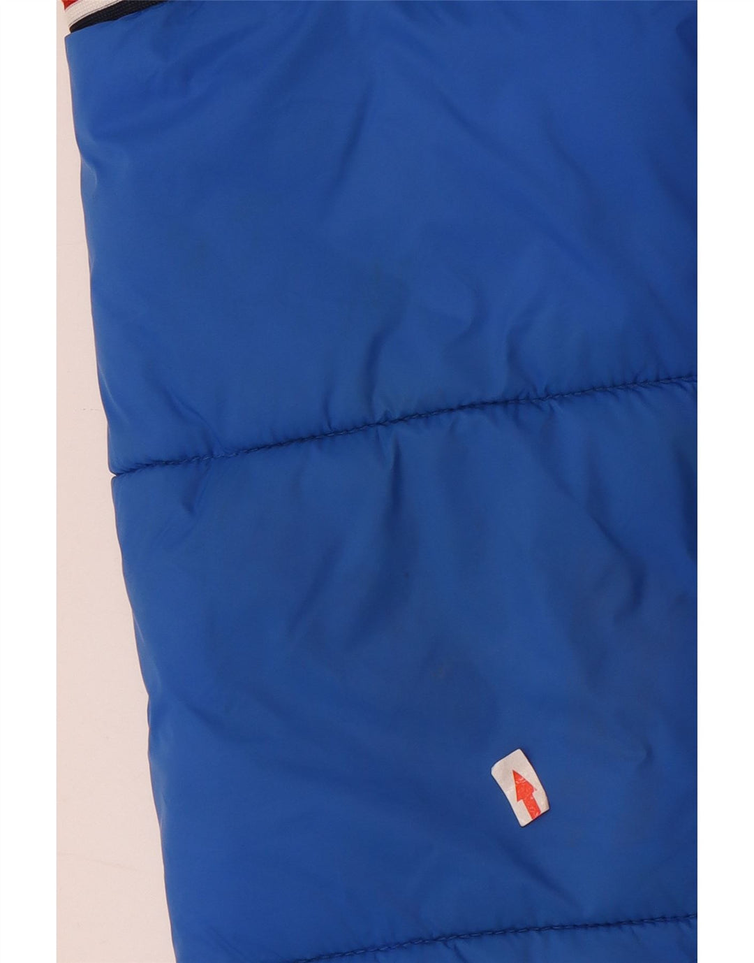 Levi's Boys Graphic Hooded Padded Jacket 12-13 Years Large Blue Colourblock