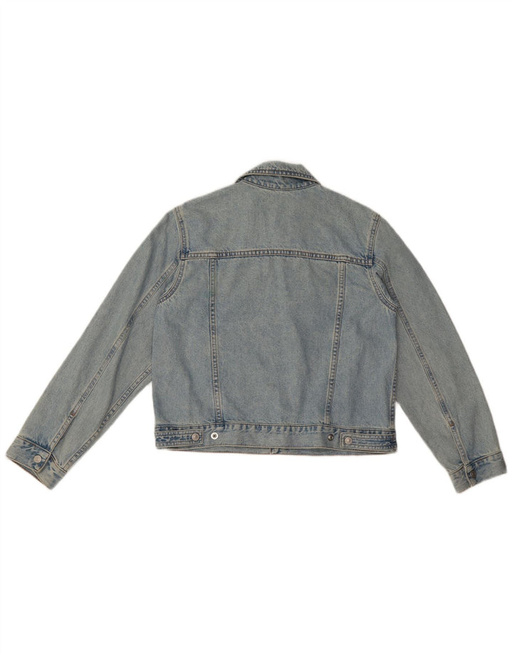 Benetton Girls Denim Jacket 11-12 Years Blue