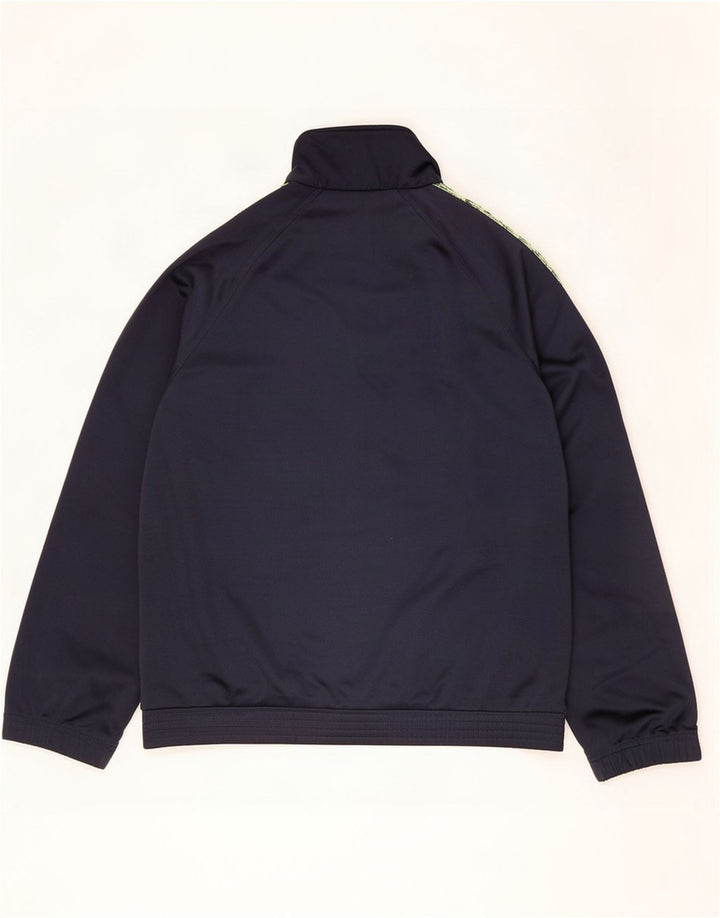 Sergio Tacchini Mens Tracksuit Top Jacket Large Navy Blue Colourblock