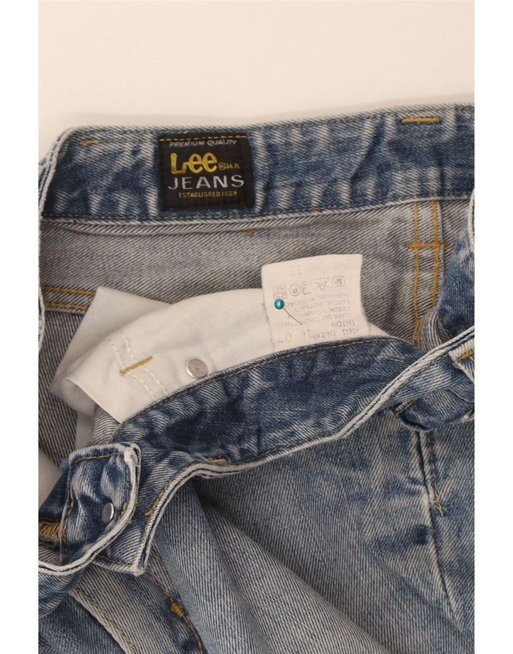Lee Mens Felton Denim Shorts W30 Medium Blue Cotton