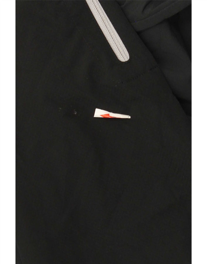 Columbia Mens Hooded Tracksuit Top Jacket 2XL Black Colourblock Polyester