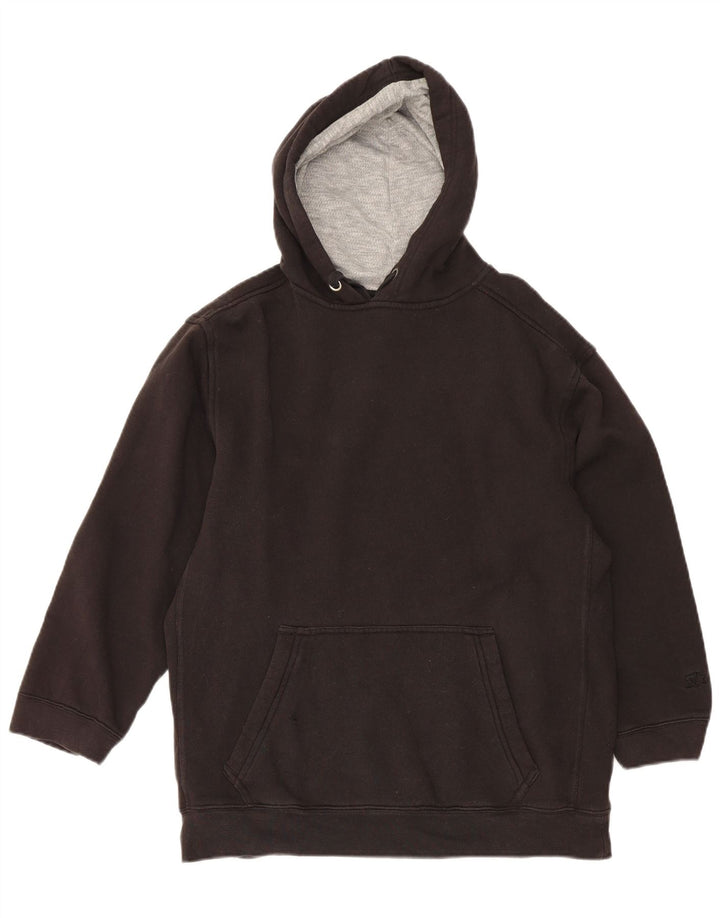 Starter Mens Hoodie Jumper Medium Black Cotton